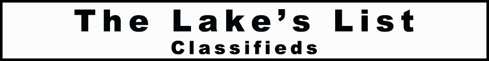 Lake County Classifieds | Lake County California Classifieds | The Lake's List    