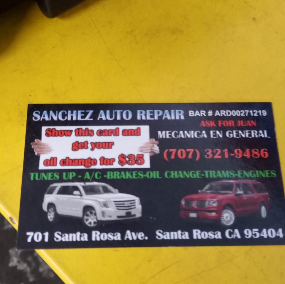 Sanchez auto repair