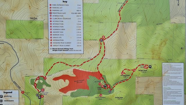 Mt Konocti Hiking Trails Parking lot